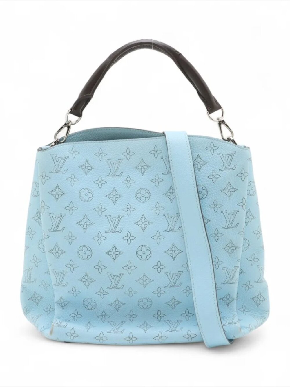 LV Rare 2 Way Embossed Hobo S55 MOG
